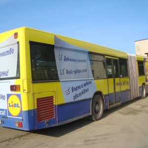 Реклама Lidl Градски Транспорт Варна